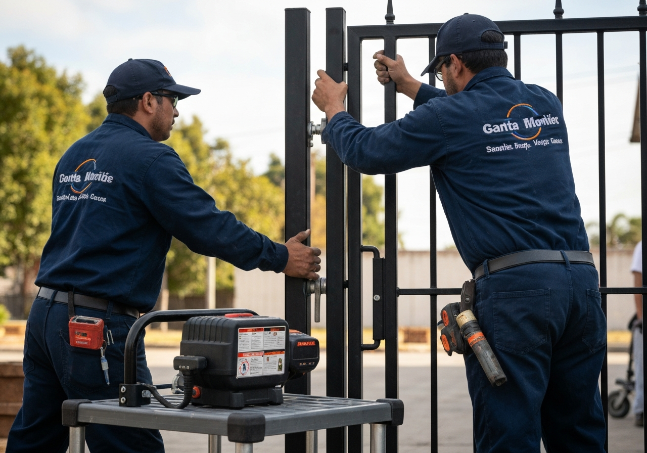 professional gate installation service in Santa Monica, CA