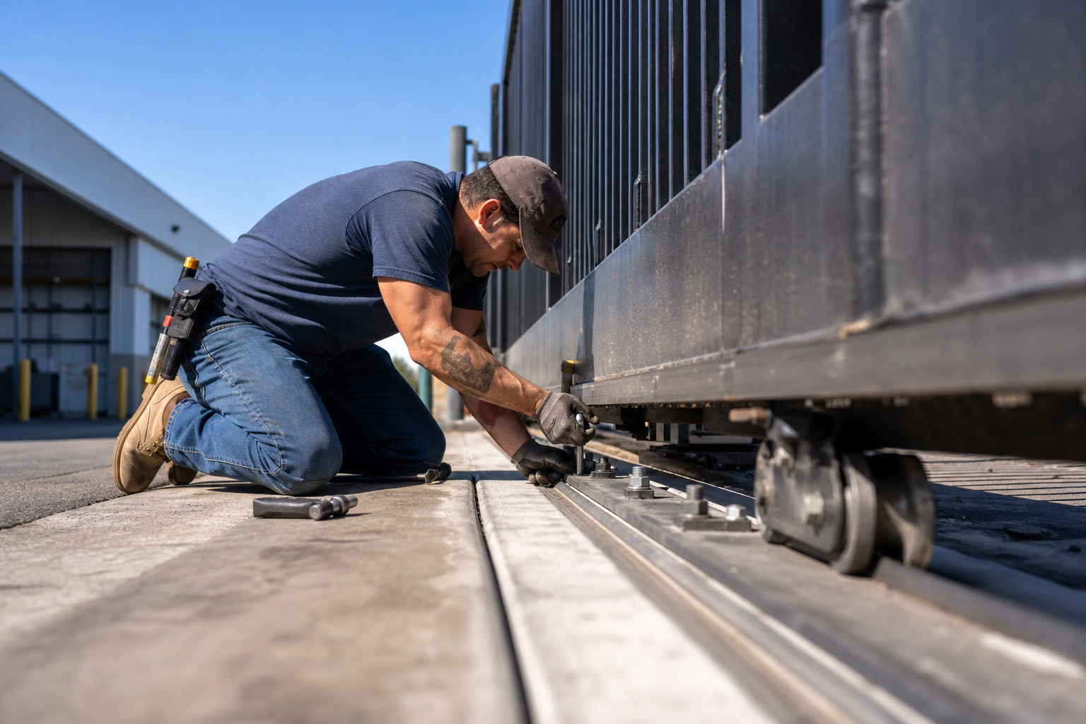 Commercial Gate Repair That Eliminates Security Gaps Fast