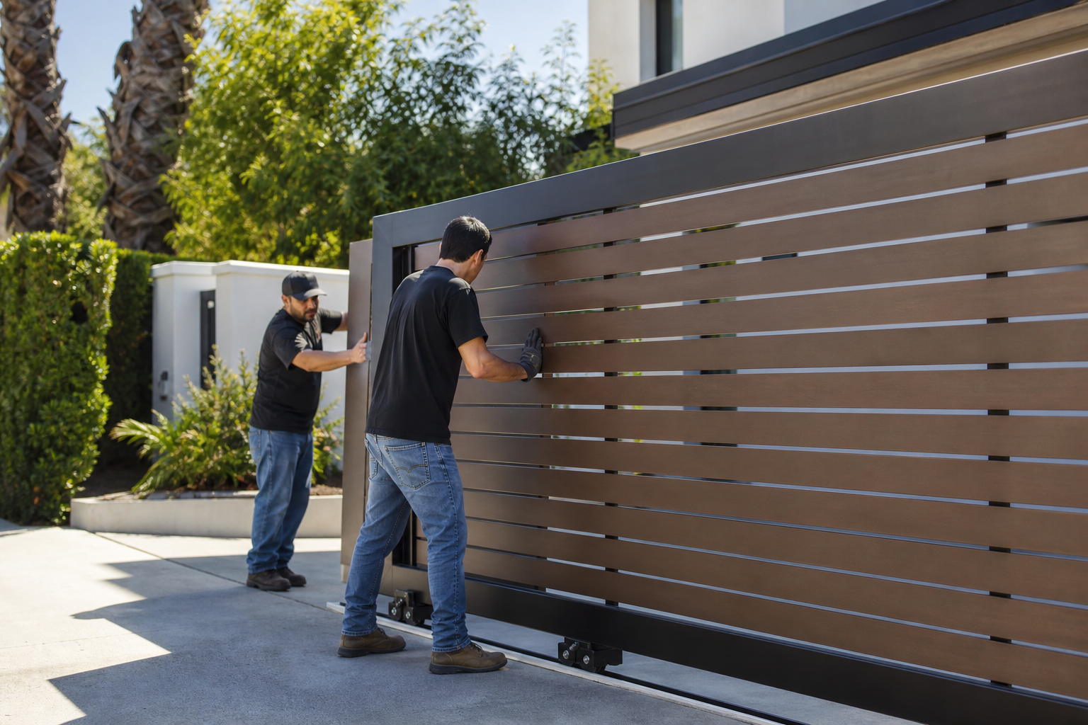 Automatic Gate Installation | Call Now-10% Off | Same-Day Service | Free Estimate