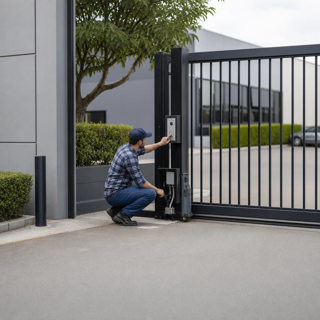 Illustration for commercial access control